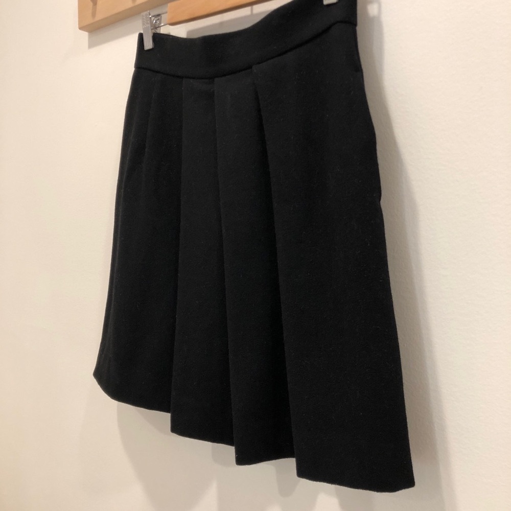 UNIQLO +J Jil Sander Pleated Wool Skirt